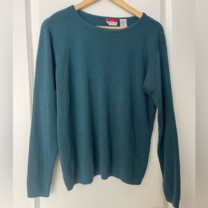 Vtg LL Bean merino crewneck Traveler